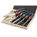 Draper 6pc Soft Grip 'Pound Thru' Bevel Edge Wood Chisel Set