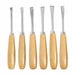 Chisel Wood Carving Set - 6 pieces