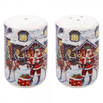 Christmas Range Santa Salt & Pepper Set