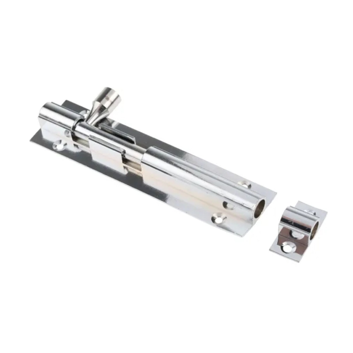 Chrome Barrell Bolt 2"