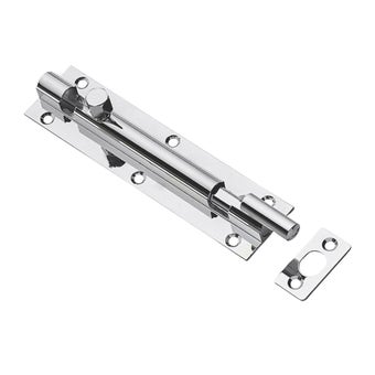 Chrome Barrell Bolt Necked 4"