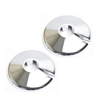 Chrome Pipe Collars - 1/2"