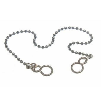 Chrome Plated Ball Type Bath Chain 18