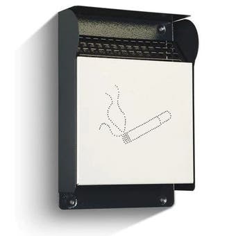 Metalplus Wall Mount Cigarette Ash Bin