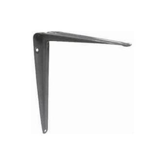 225mm x 175mm (9"x7") Grey London Type Shelf Bracket