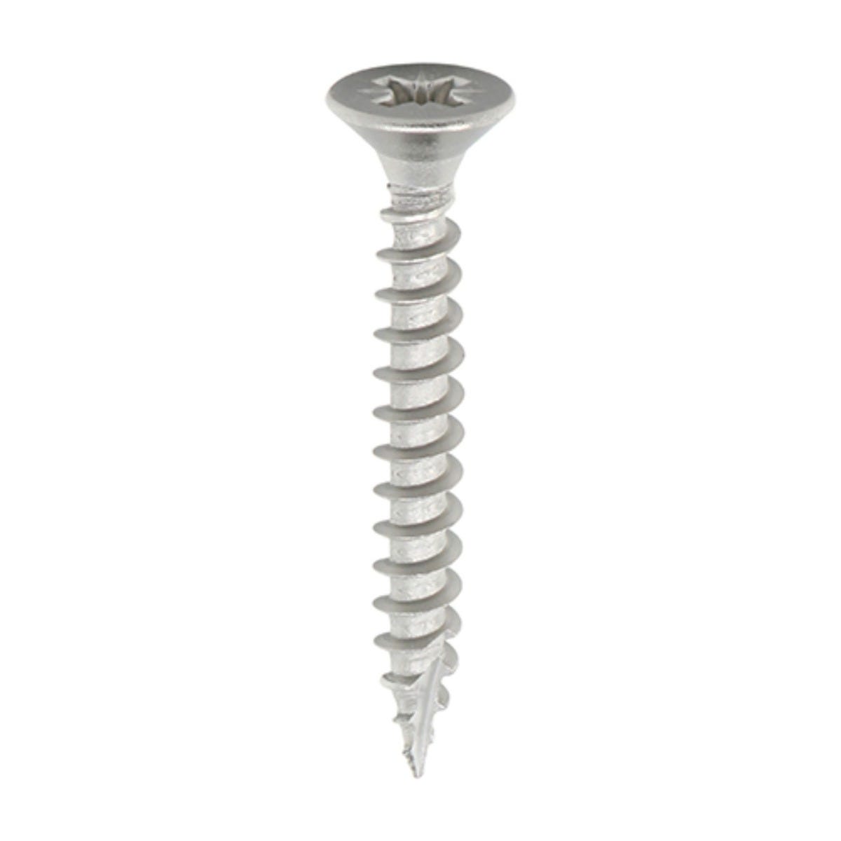 Classic Multi-Purpose Stainless Steel Screws PZ Double Countersunk - 4.0 x 30