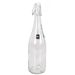 Clear Glass Bottle with Hermetic Stopper Mechanism – 750ml