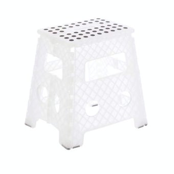 Clear Large Step Stool Folding 35X45cm