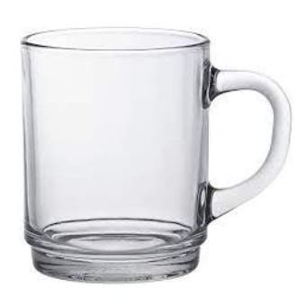 Versaille Clear Glass Mug - 260ml