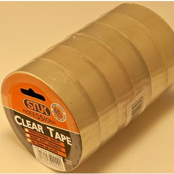 Stuk Clear Tape 19mm x 50m - 2 pieces