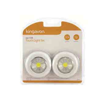 2 Piece COB Touch Light Set