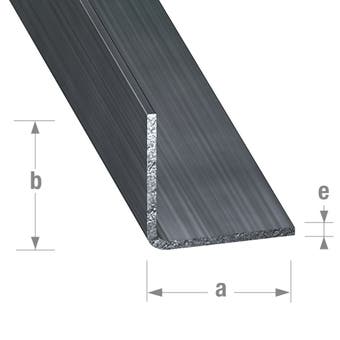 Cold-pressed Steel Equal Corner - 20mm x 20mm x 1.5mm x 2m