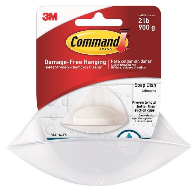Command Bathroom Soap Dish