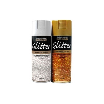 Rust-Oleum Glitter Sparkling Finish Spray Paints