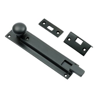 Cranked Locking Bolt 152mm x 36mm - Matt Black