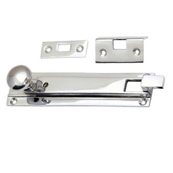 Cranked Locking Bolt 205mm x 39mm - Bright Chrome