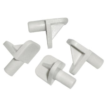 Cream Plastic Shelf Studs 5mm for Line Boring – Pack of 10