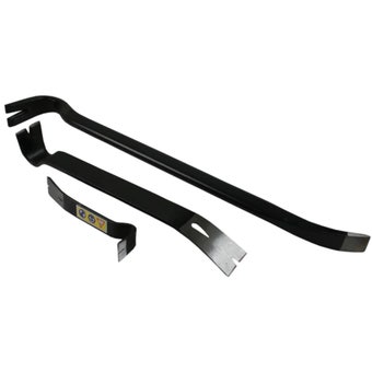 Benson ProForce Crowbar Set 3 Piece Forged Steel