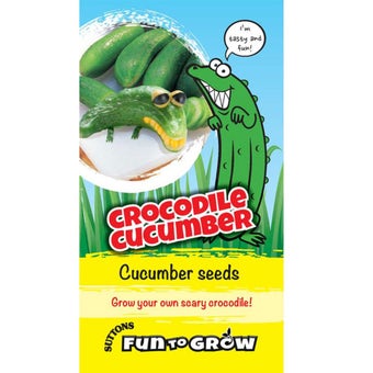 Cucumber 'Crocodile Cucumber (Bush Champion)' - Seeds