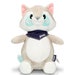 Alecto BC351 Cuddly Raccoon & Night Light I Soothing 3-in-1 Sleep Companion with Night Light, Lullabies and Sound Sensor