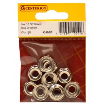 NP Screw Cup Washers No 10 - (Pack of 20)