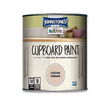 Johnstones Revive Cupboard Paint - Cocoa Cream 750ml