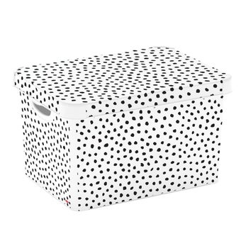 Curver Dalmation Print 22L Deco Box