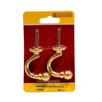 Centurion PB 50mm Ball End Tassel Hooks - Pack Of 2