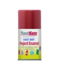 Plastikote Fast Dry Project Enamel Spray Paint - Insignia Red 100ml