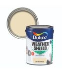Dulux Weathershield Smooth Masonry Buttermilk 5L