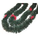 Christmas Garland with Velvet Bows 2m