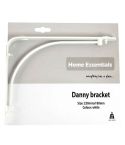 Home Essentials Danny Bracket White - 230 x 180mm