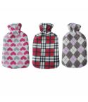 De Vielle Classic Fleece Hot Water Bottle