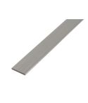 Flat Bar Aluminium Silver - 25x 2 / 2m