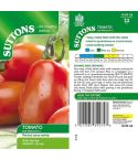 Tomato Seeds - San Marzano 2 (Indeterminate)