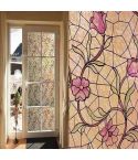 Leaf Stained Glass Effect Self Adhesive Contact - 2m x 45cm