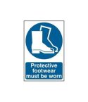 Protective Footwear Sign 