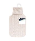 Hot Water Bottle With Knitted Cover - 2L
