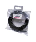 Exitex Replacement Rubber Draught Excluder Seal - E Strip - Black 2m
