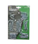 Hofftech 45pc Assorted Hollow Wall Anchors & Hooks