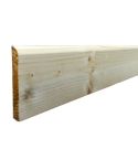 White Deal Bull Nose Architrave - 16 x 75 x 2.4m