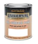 Rust-Oleum Universal All Surface Brush Paint & Primer White Gloss - 750ml