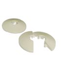 White 15mm Pipe Collar - Pack Of 2