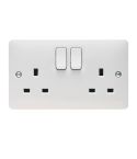 13amp 2 Gang Socket