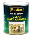 Rustins Quick Drying Matt Varnish 250ml