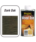 Rustins Wood Dye For Interior & Exterior - Dark Oak 250ml