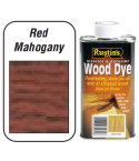 Rustins Wood Dye For Interior & Exterior - Red Mahogany 1L