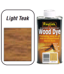 Rustins Wood Dye For Interior & Exterior - Light Teak 250ml