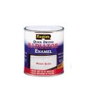 Rustins Quick Dry Enamel Radiator Paint - White Satin 250ml