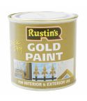 Rustins Quick Dry Gold Paint 250ml
